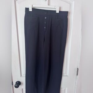 HALARA Black High-Waisted Dress Pants